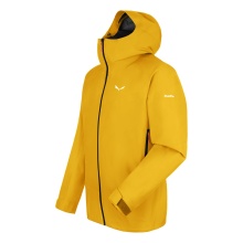 Salewa hiking jacket Puez Gore-Tex Paclite (2-layer, wind/waterproof) yellow men